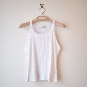 🎁 SOLD • Wilfred Free • White Aboah Ribbed Tank